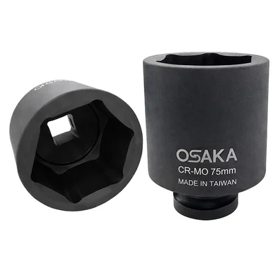 OSAKA 1'' Altı Köşe Havalı Derin Lokma 75 mm
