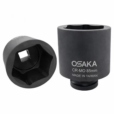 OSAKA 1'' Altı Köşe Havalı Derin Lokma 85 mm
