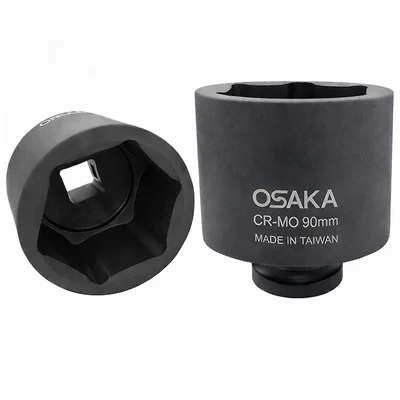 OSAKA 1'' Altı Köşe Havalı Derin Lokma 90 mm