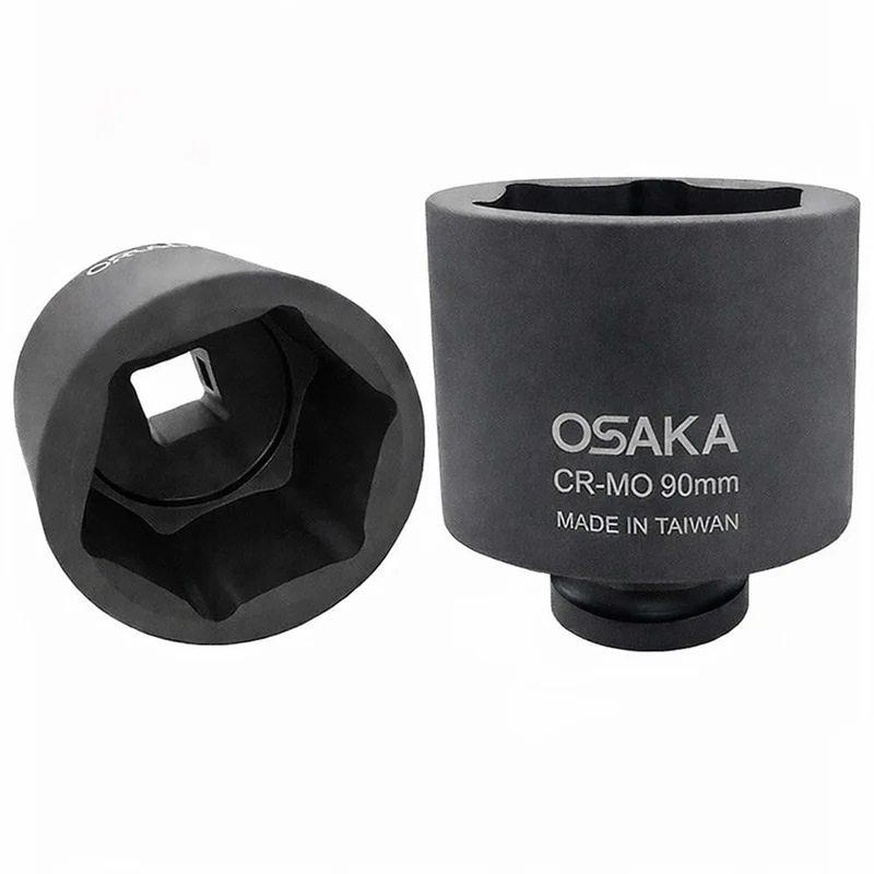OSAKA 1'' Altı Köşe Havalı Derin Lokma 90 mm