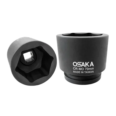 OSAKA 1'' Altı Köşe Havalı Lokma 70 mm