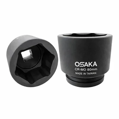 OSAKA 1'' Altı Köşe Havalı Lokma 80 mm