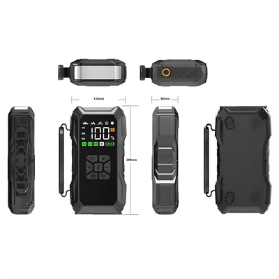 PARS 1085 Dijital Lastik Şişirme Pompası ve Jump Starter 13000Mah