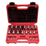 RICO 007-RC3029 1/4 ve 1/2 Torx Uçlu Lokma Takımı Delikli 20 Parça - Görsel 1