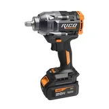 RICO 028-RE0008 1/2 Akülü Darbeli Somun Sıkma ve Sökme Makinesi Kömürsüz 1100Nm 20V 6 Ah - Görsel 1