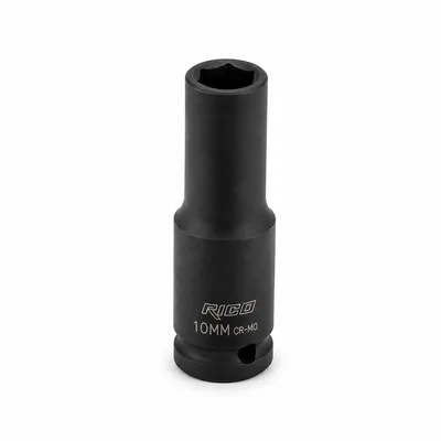 RICO 1/2 Altı Köşe Havalı Derin Lokma 10 mm