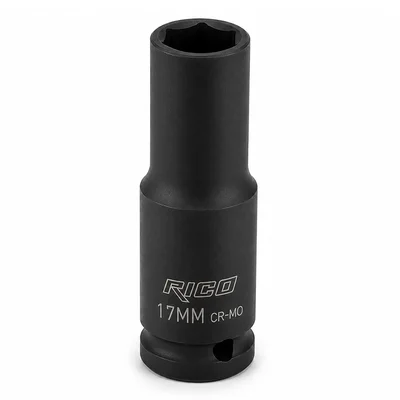 RICO 1/2 Altı Köşe Havalı Derin Lokma 17 mm