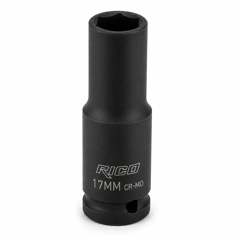 RICO 1/2 Altı Köşe Havalı Derin Lokma 17 mm