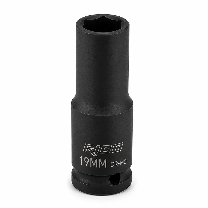 RICO 1/2 Altı Köşe Havalı Derin Lokma 19 mm
