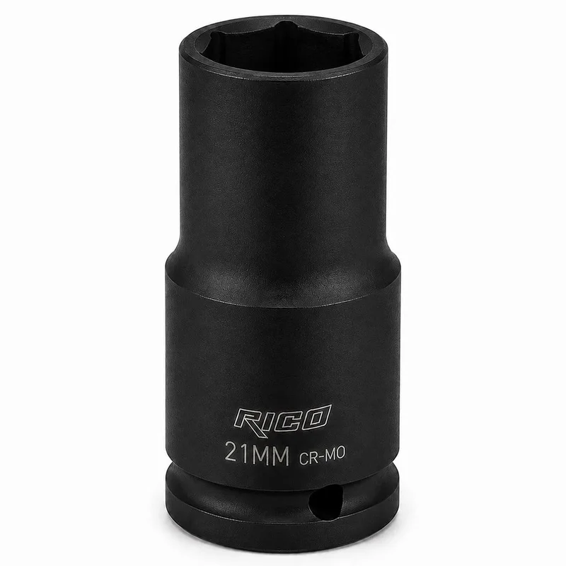 RICO 1/2 Altı Köşe Havalı Derin Lokma 21 mm