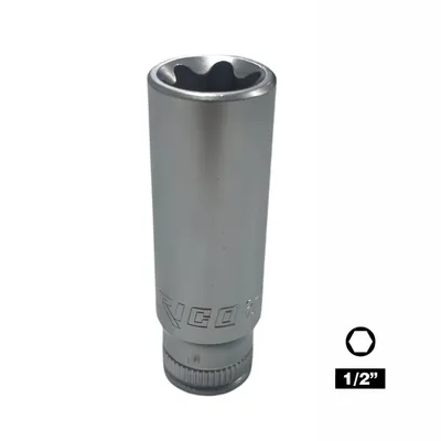 RICO 1/2 E14 Torx Lokma Uzun