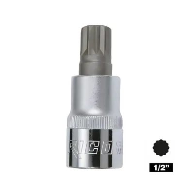 RICO 1/2 M8 Lokmalı Bits Uç Kısa 58 mm
