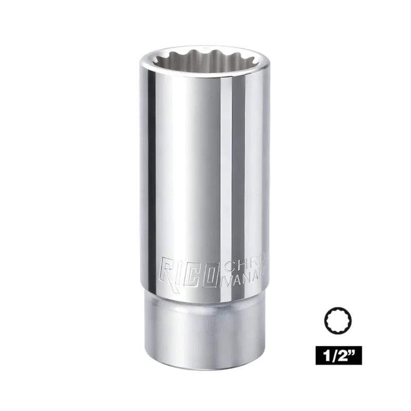 RICO 1/2 On İki Köşe Yıldız Derin Lokma 12 mm