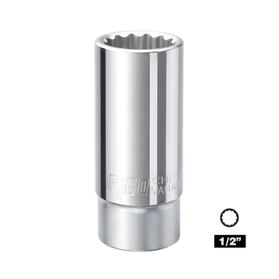 RICO 1/2 On İki Köşe Yıldız Derin Lokma 13 mm