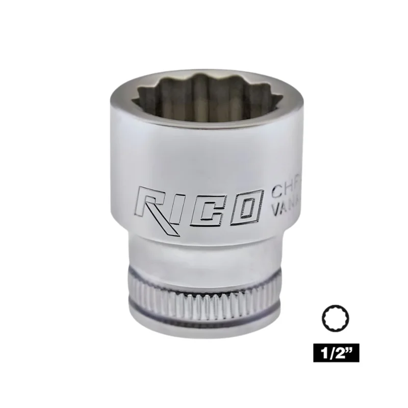 RICO 1/2 On İki Köşe Yıldız Lokma 8 mm