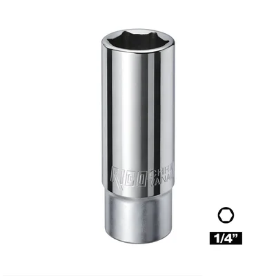RICO 1/4 Altı Köşe Derin Lokma 8 mm