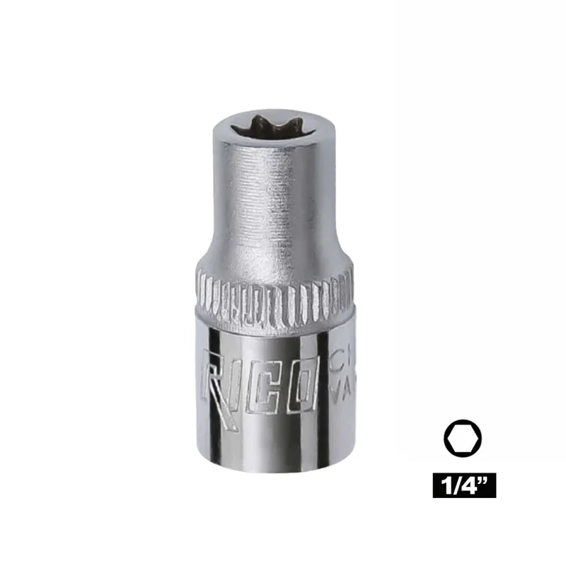 RICO 1/4 E5 Torx Lokma