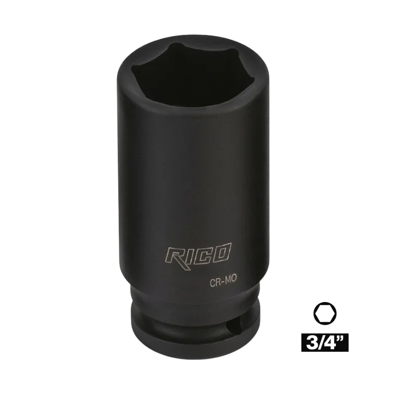 RICO 3/4 Altı Köşe Havalı Derin Lokma 41 mm