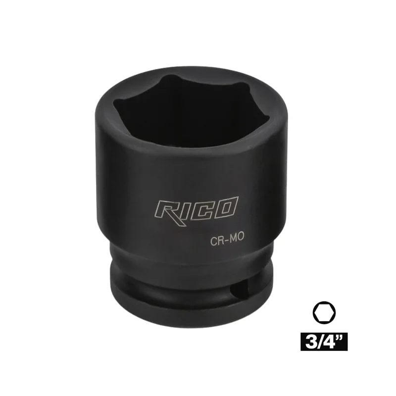 RICO 3/4 Altı Köşe Havalı Lokma 60 mm