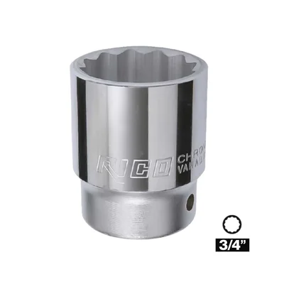 RICO 3/4 On İki Köşe Ağır Lokma 50 mm