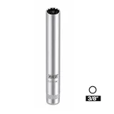 RICO 3/8 On İki Köşe Buji Lokması 14 mm Uzun 25 Cm - Görsel 1