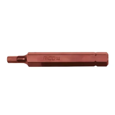 RICO H4 Bits Uç Mıknatıslı Kırmızı 75 x 10 mm