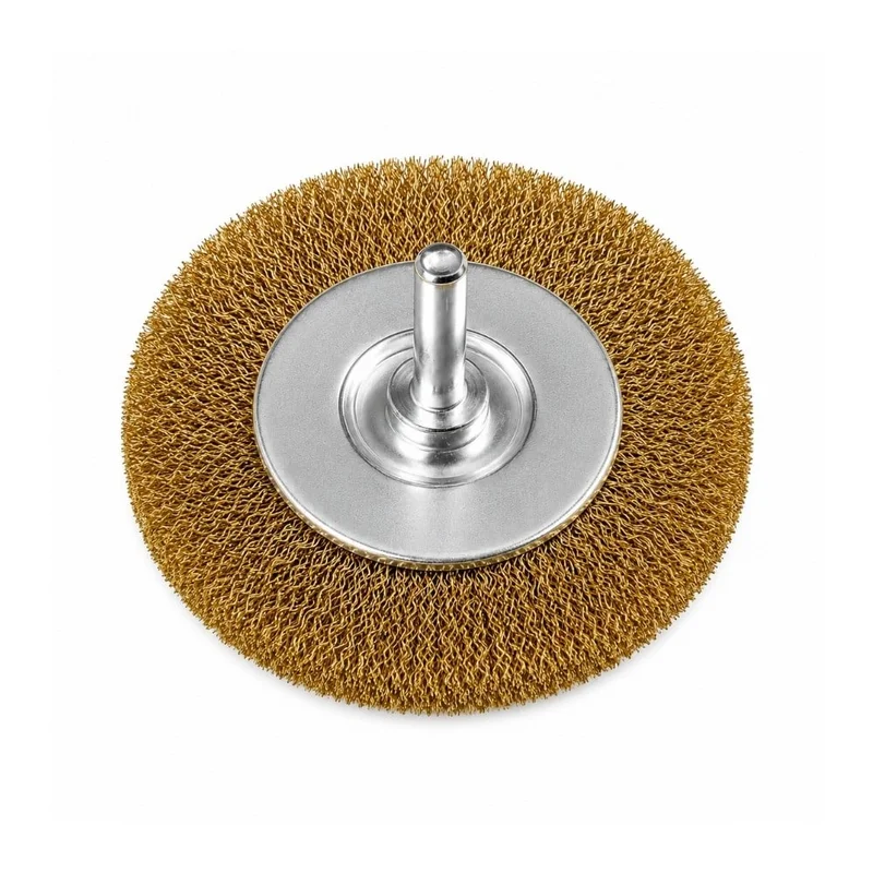 RICO Pimli Saçaklı Daire Tel Fırça 75 mm