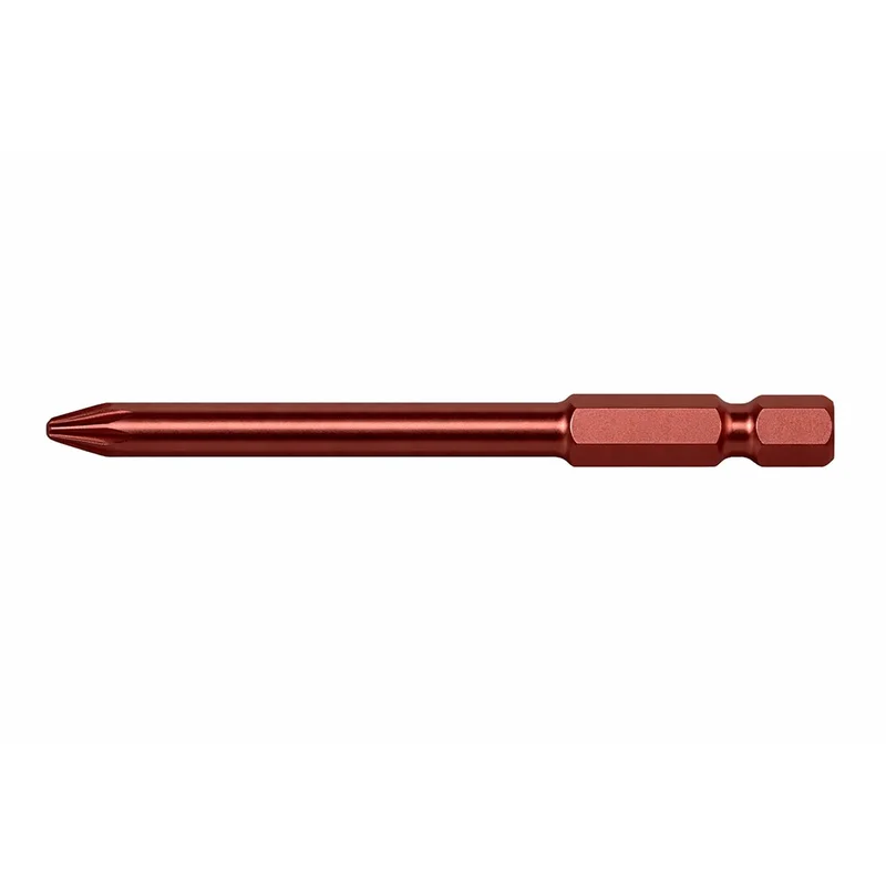 RICO PZ2 Vidalama Bits Uç Kırmızı 75 mm