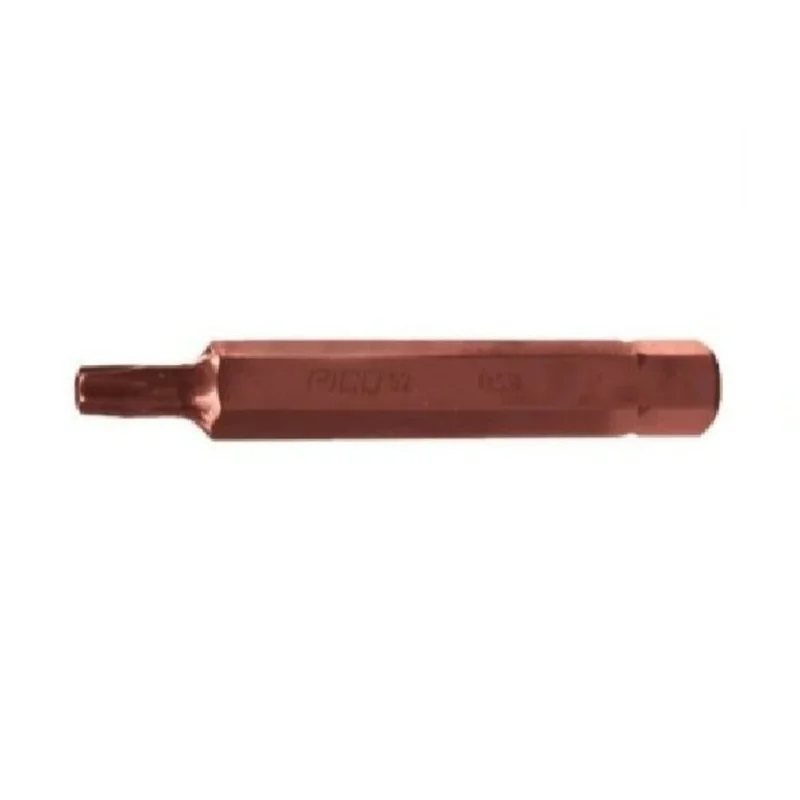 RICO T25 Torx Bits Uç Mıknatıslı Kırmızı 75 x 10 mm