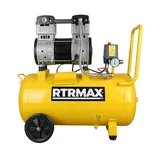 RTRMAX RTM735 50 LT Sessiz Hava Kompresörü 1.5 HP - Görsel 1