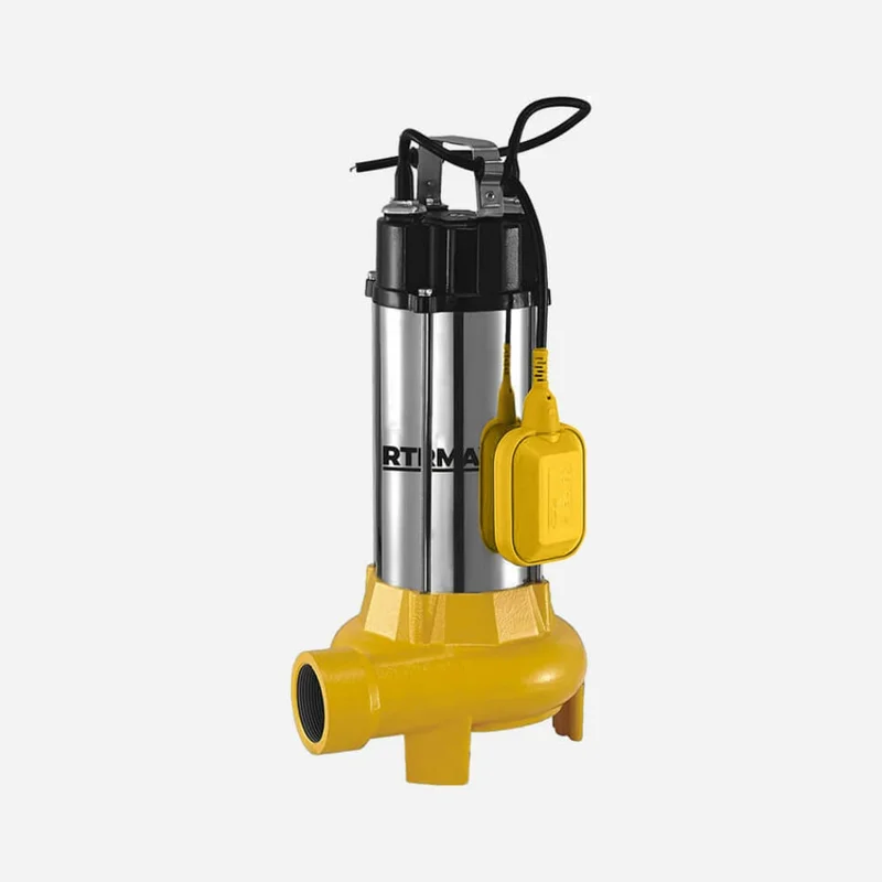 RTRMAX RTM842 Bıçaklı Foseptik Dalgıç Pompası 1.1 kW 1.5 HP 8 Metre
