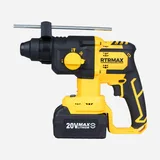 RTRMAX RTS5040 Şarjlı Elektropnömatik Kırıcı Delici Matkap SDS Plus Çift Akülü S-Lion 4Ah - Görsel 1