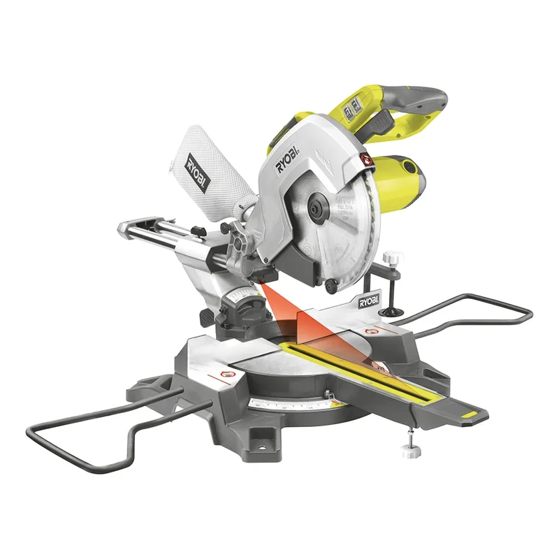 RYOBI EMS305RG Kızaklı Gönye Kesme Makinesi Lazerli 2200W 305 mm