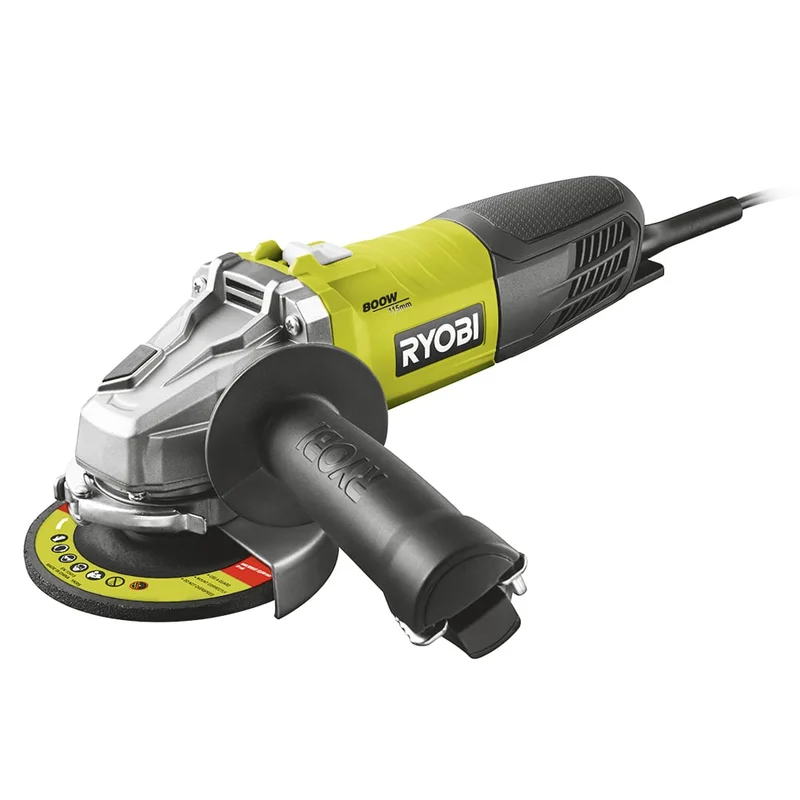 RYOBI RAG800-115G Avuç Taşlama Makinesi 800W 115 mm