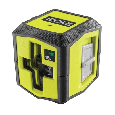 RYOBI RBCLLG1 Çapraz Lazer Metre Profesyonel Lazer Şakül 15 Metre Yeşil