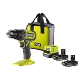 RYOBI RPD18-2C20S Akülü Darbeli Matkap Çift Akülü 18V Li-Ion 2Ah - Görsel 1
