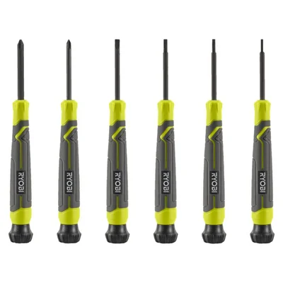 RYOBI Saatçi Tornavida Takımı 6 Parça