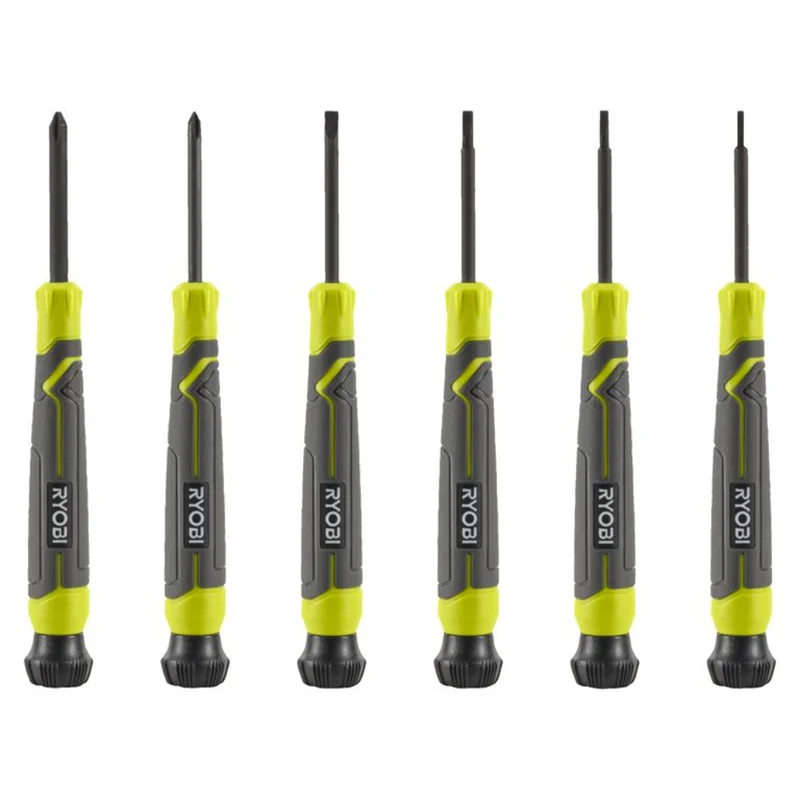 RYOBI Saatçi Tornavida Takımı 6 Parça