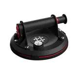 Shijing Tools P611 Hava Pompalı Basınç Ölçerli Vantuz - Cam Granit Seramik Ayna Taşıma Vantuzu - Görsel 1