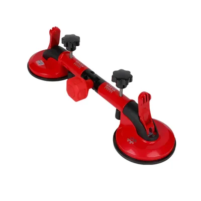Shijing Tools P621 Hava Pompalı Açılı Vantuz - Cam Granit Seramik Ayna Taşıma Vantuzu