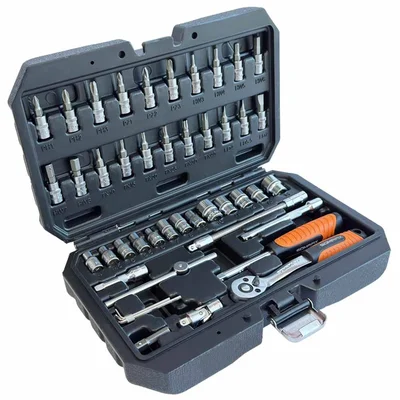 SOMAFIX 1/4 Lokma Takımı ve Bits Uç Seti 46 Parça