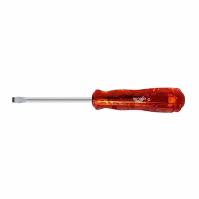 SONMIX Düz Uçlu Tornavida Şeffaf 4 x 100 mm