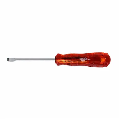SONMIX Düz Uçlu Tornavida Şeffaf 6 x 150 mm