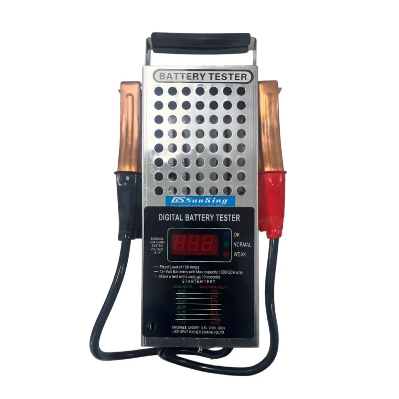 SUN KING 12 Volt Dijital Akü Test Cihazı