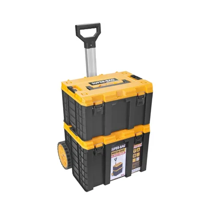 Süper Bag ASR-6035 Master Case Tekerlekli Set L-M 2'li