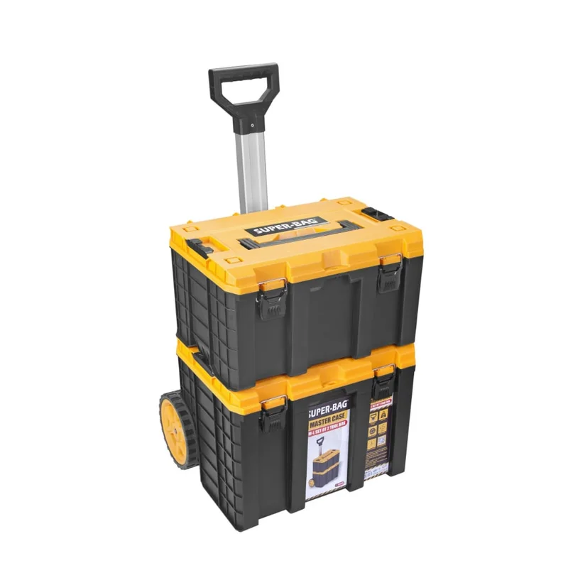 Süper Bag ASR-6035 Master Case Tekerlekli Set L-M 2'li