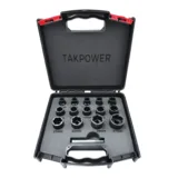 TAKPOWER 1/2 Twist Lokma Seti Hasarlı Cıvata ve Somun Sökme 14 Parça - Görsel 1