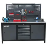 TAKPOWER 2 Metre Dolu Takım Tezgahı 5 Çekmeceli 2 Dolaplı Premium - Görsel 1