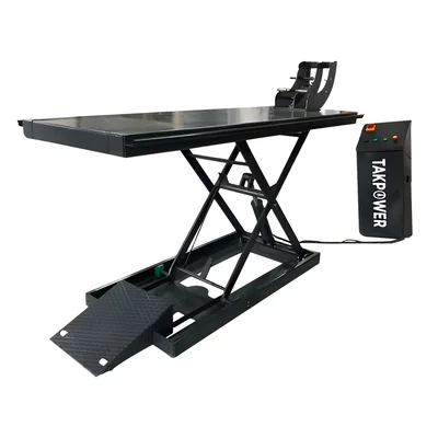 TAKPOWER Motosiklet Hidrolik Kaldırma Lifti Kilitli 1000 Kg