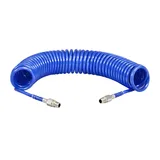 TAKPOWER Poliüretan Spiralli Kompresör Hava Hortumu 8 x 12 mm 15 Metre - Görsel 1